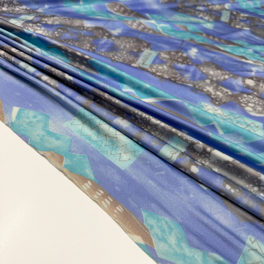 Tissu Jersey, Lycra Maillot - Abstraits, Malu