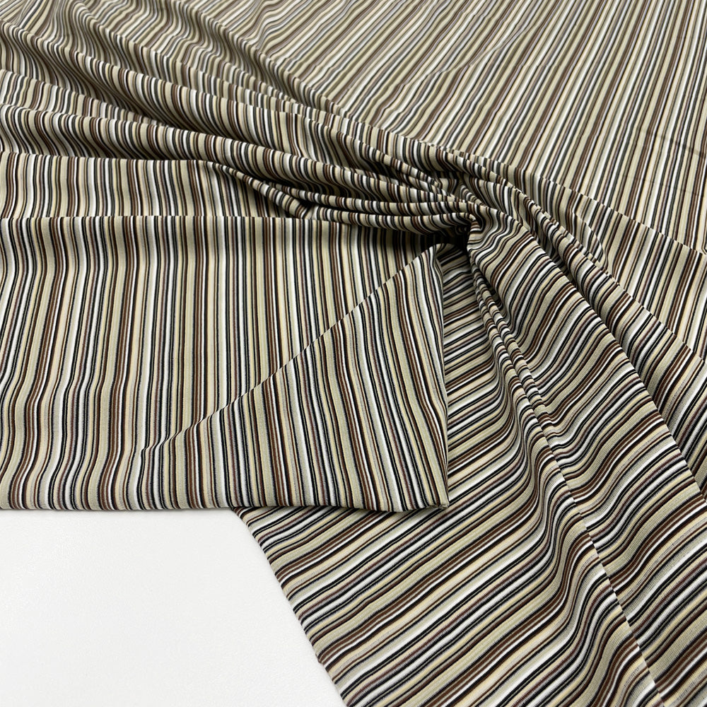 Tissu Maille Jersey - Rayé, Trepa