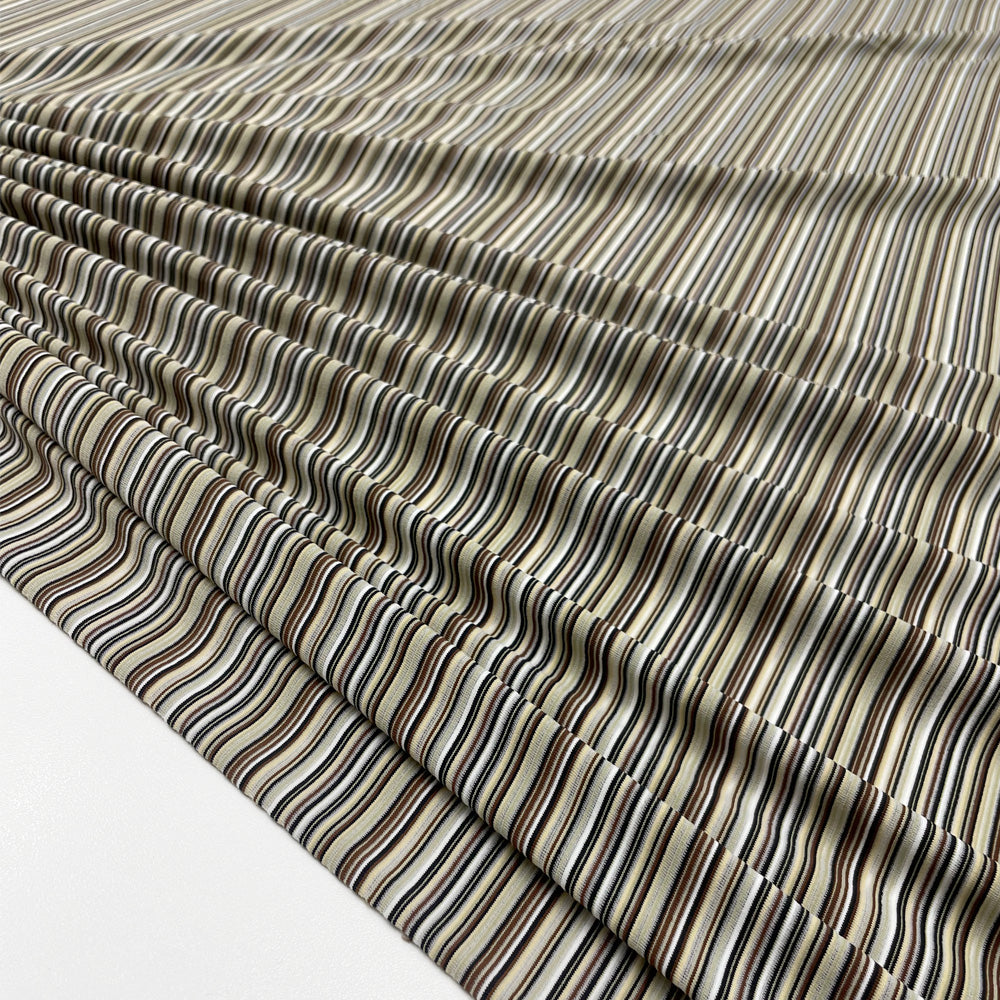 Tissu Maille Jersey - Rayé, Trepa