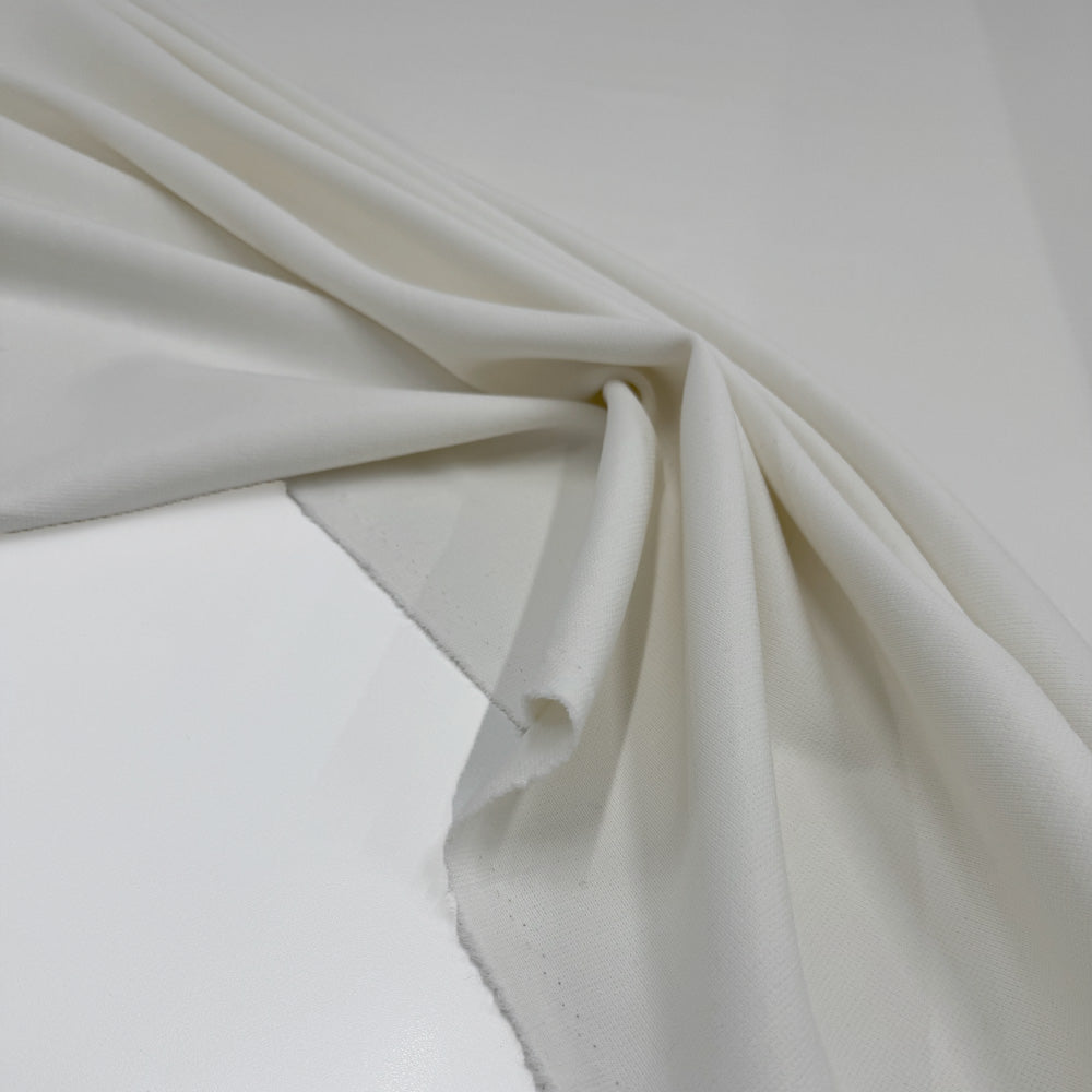 Imperfetto - Tissu Maille Milano, Coton - Crème, Cornelia