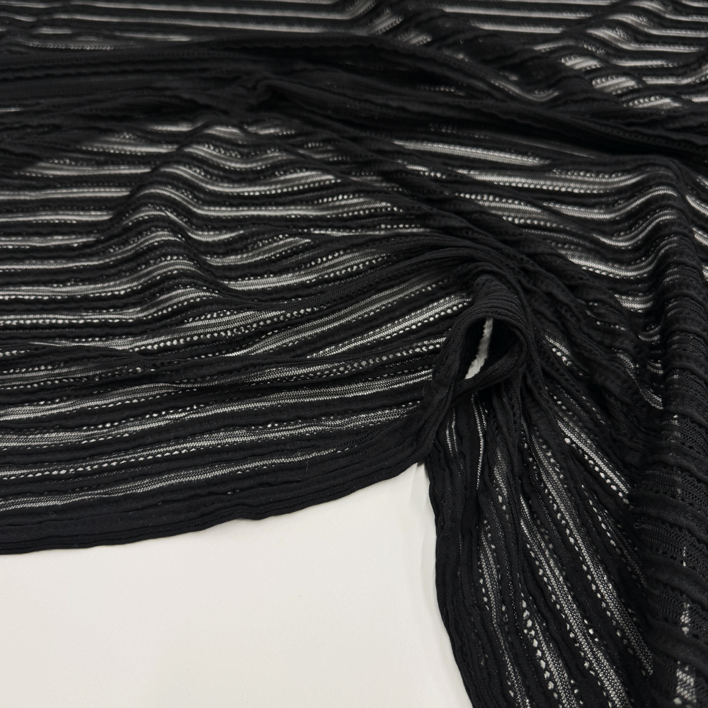 Tissu Maille Dentelle Tulle Extensible - Vernazza