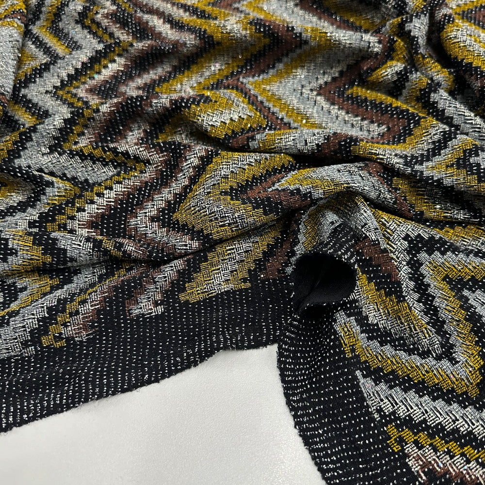 Tissu Maille, Viscose - Tissé Métallisé, Clivora