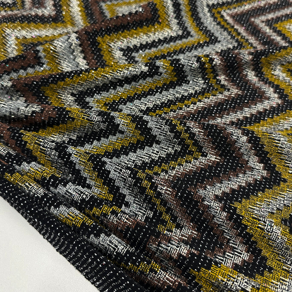 Tissu Maille, Viscose - Tissé Métallisé, Clivora