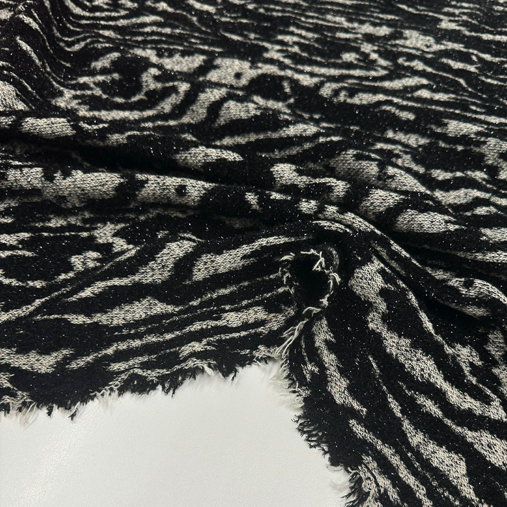 Tissu Maille, Laine - Tissé Métallisé, Amblar