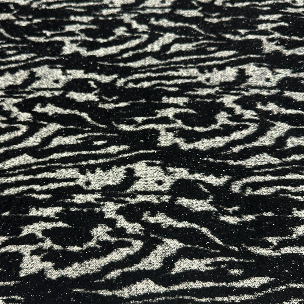 Tissu Maille, Laine - Tissé Métallisé, Amblar