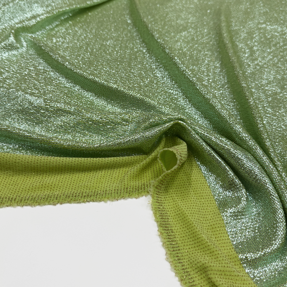 Tissu Maille Jersey - Enduit Métallisé, Marenca