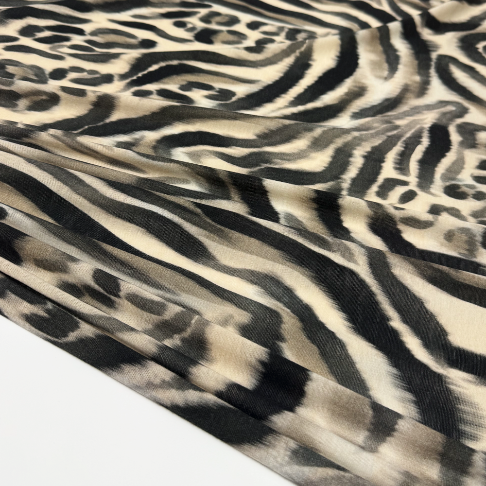 Tissu Maille Jersey, Lyocell Laine Easy Care Labellisé - Sensuale