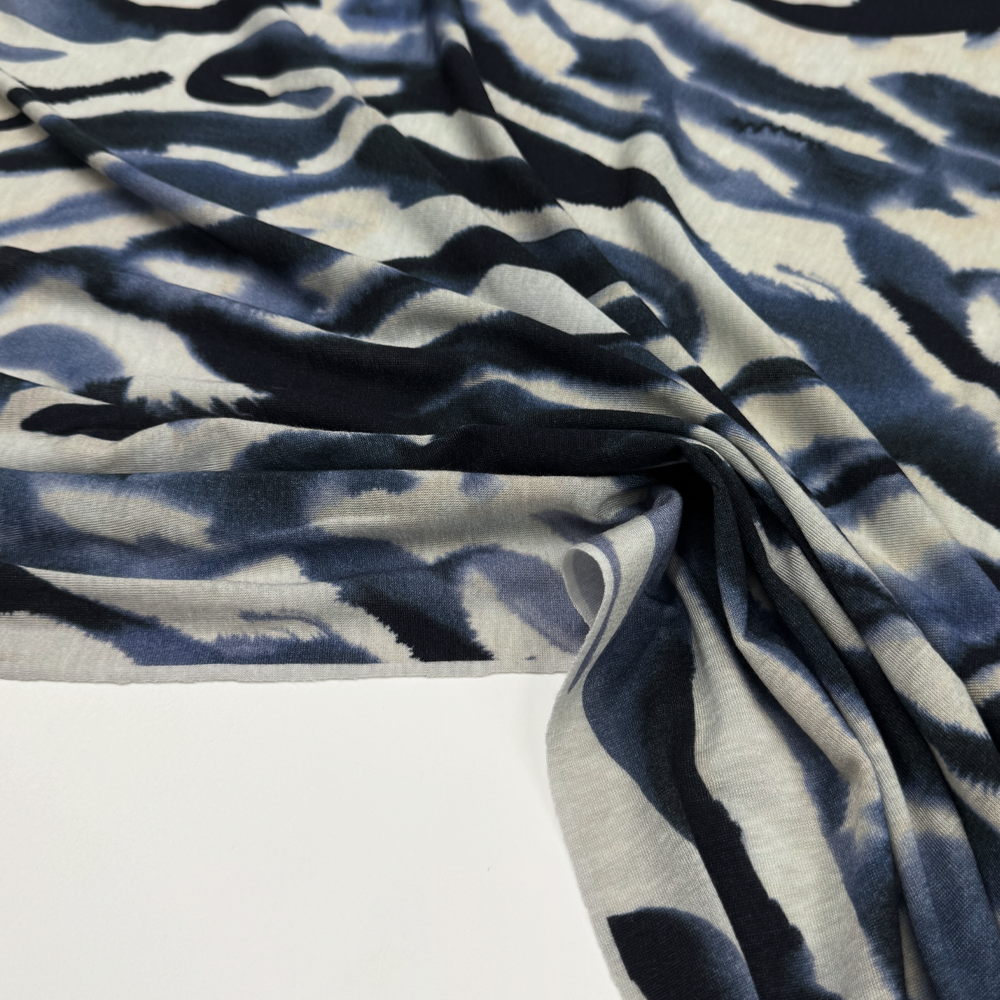 Tissu Maille Jersey, Lyocell Laine Easy Care Labellisé - Sensuale