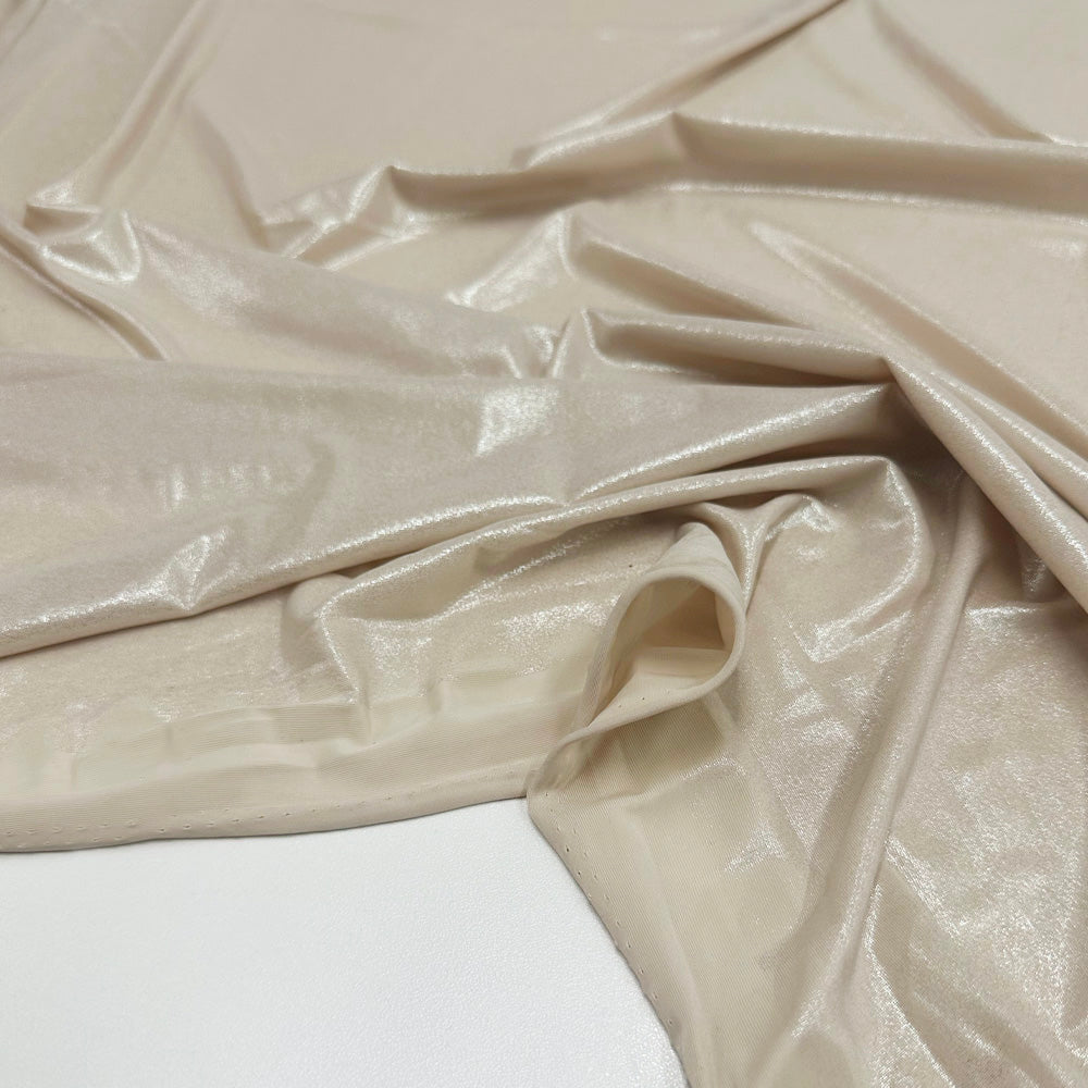 Tissu Maille Lycra Stretch - Beige, Neomia