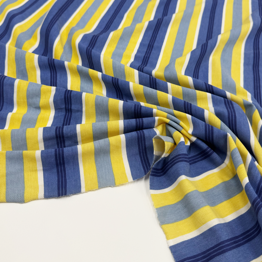 Tissu Maille Piqué Polo, Coton - Cavina