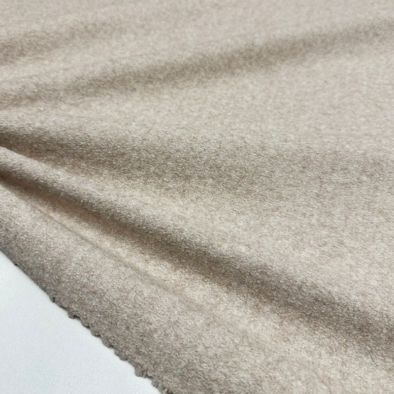 Tissu Laine Bouillie - Beige, Soffio
