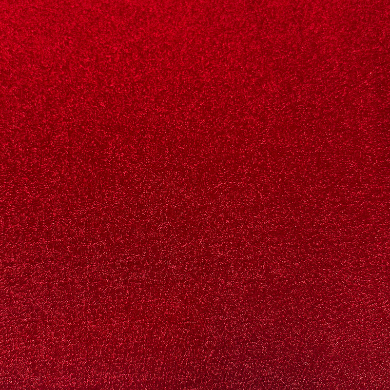 Tissu Atelier Maille Lurex - Rouge , Porciano