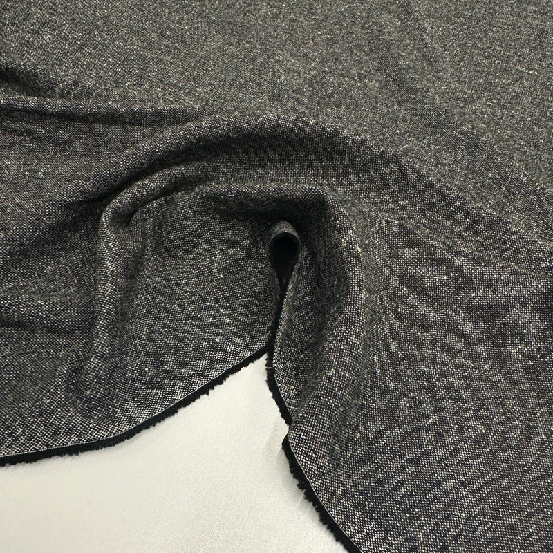 Tissu Tailleur Laine, Stretch - Gris, Marivio