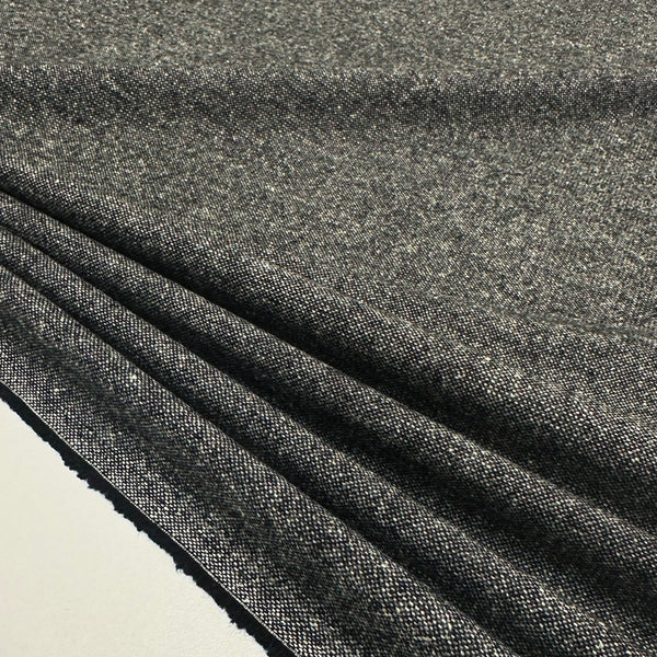 Tissu Tailleur Laine, Stretch - Gris, Marivio