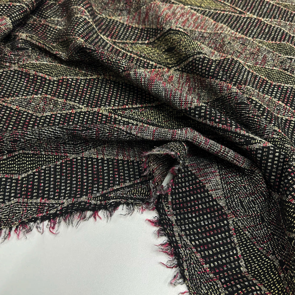 Tissu Maille, Viscose - Tissé Métallisé, Spello