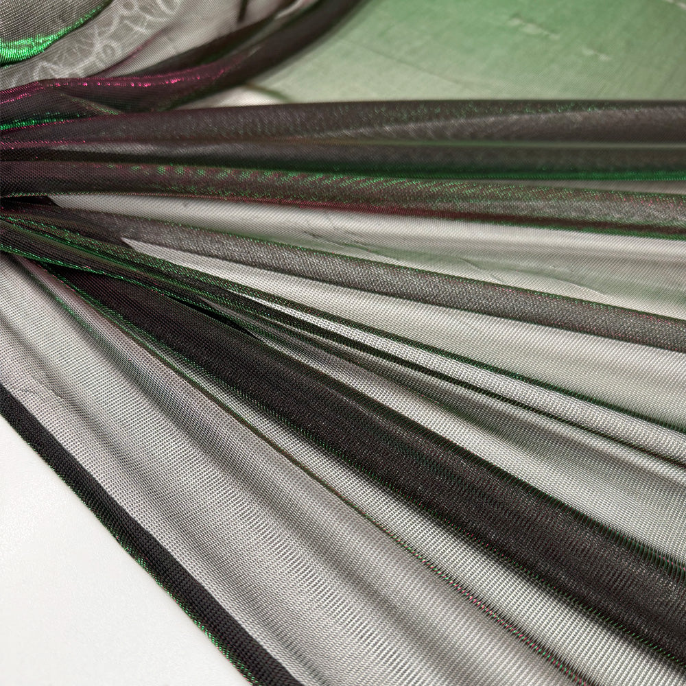 Tissu Résille - Holographique Divers col, Polla