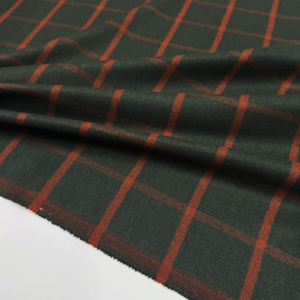 Tissu Manteau, Laine Régénérée - Belluni