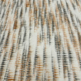 Tissu Manteau Duveteux, Laine Alpaga Mohair - Crème Abstrait, Arquata