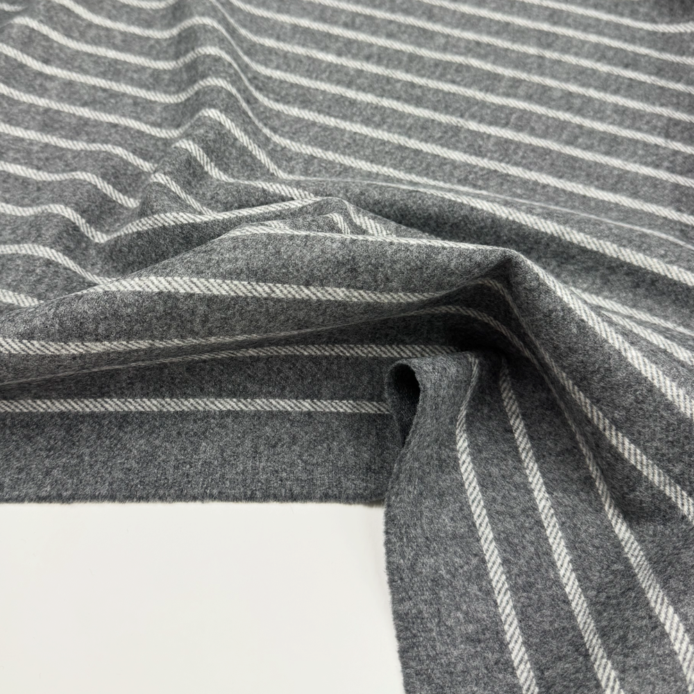Tissu Manteau, Laine Régénérée - Belluni