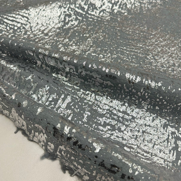 Tissu Manteau Mohair Alpaga - Argent, Galvia