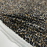 Tissu Matelassé, Coton - Petit Motif Animalier, Leontine