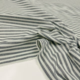 Tissu Toile Lin Coton - Rayé, Melodia