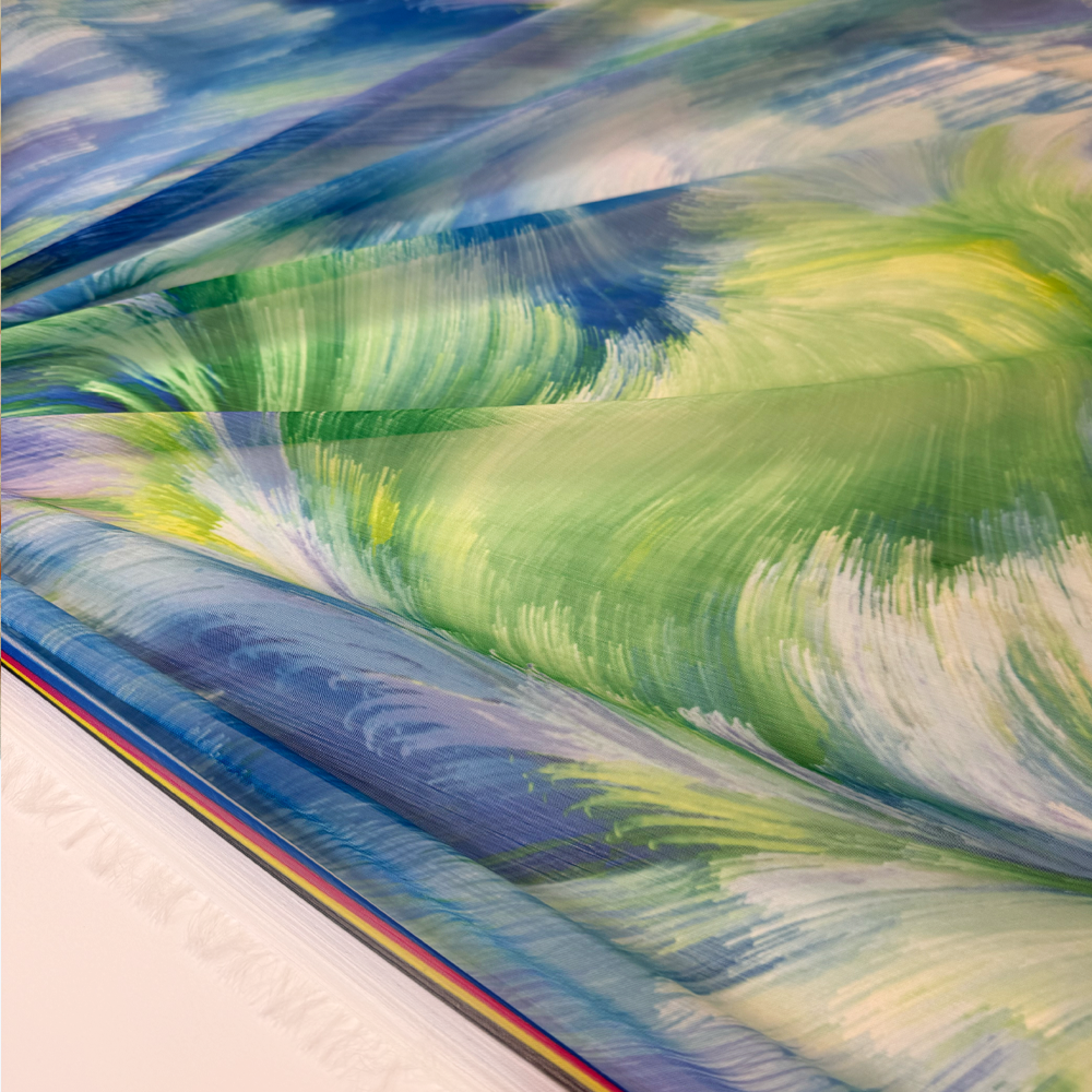 Tissu Mousseline Crinkle - Tanza