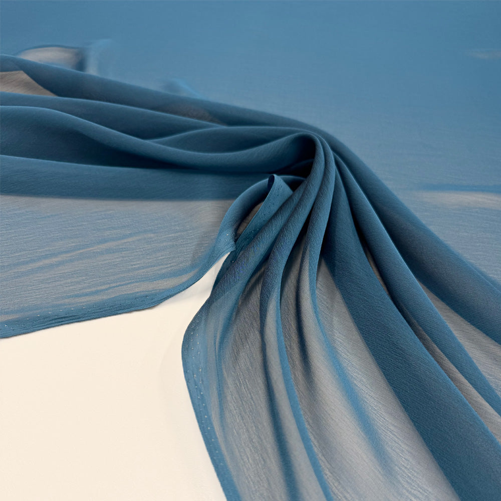 Tissu Mousseline Changeante - Divers col, Lampo