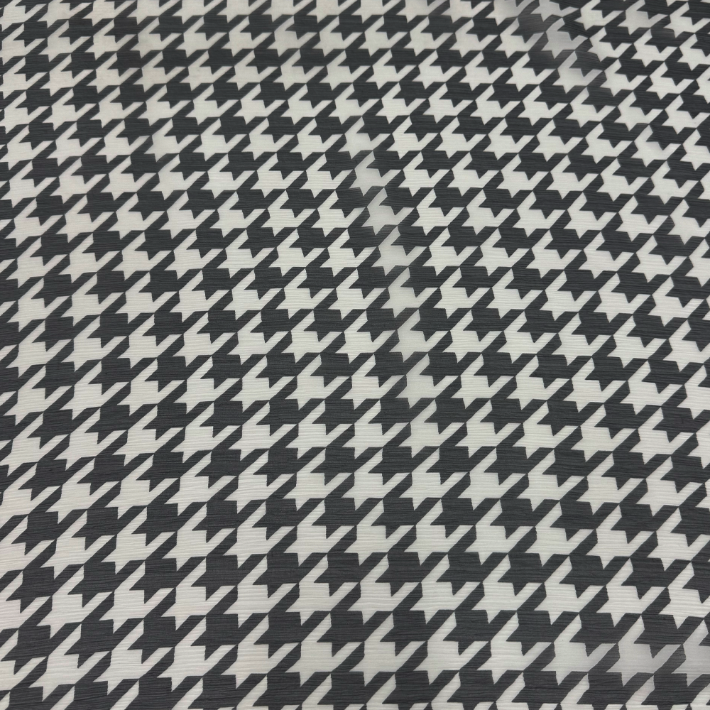 Tissu Mousseline Crinkle, Soie - Brumetta
