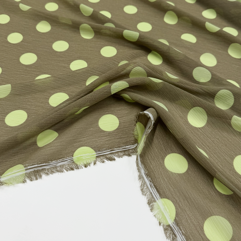 Tissu Mousseline Crinkle - Spiaggio
