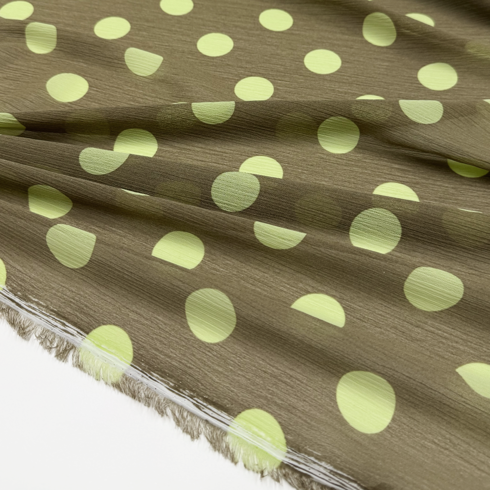 Tissu Mousseline Crinkle - Spiaggio