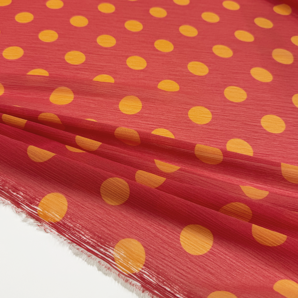 Tissu Mousseline Crinkle - Spiaggio