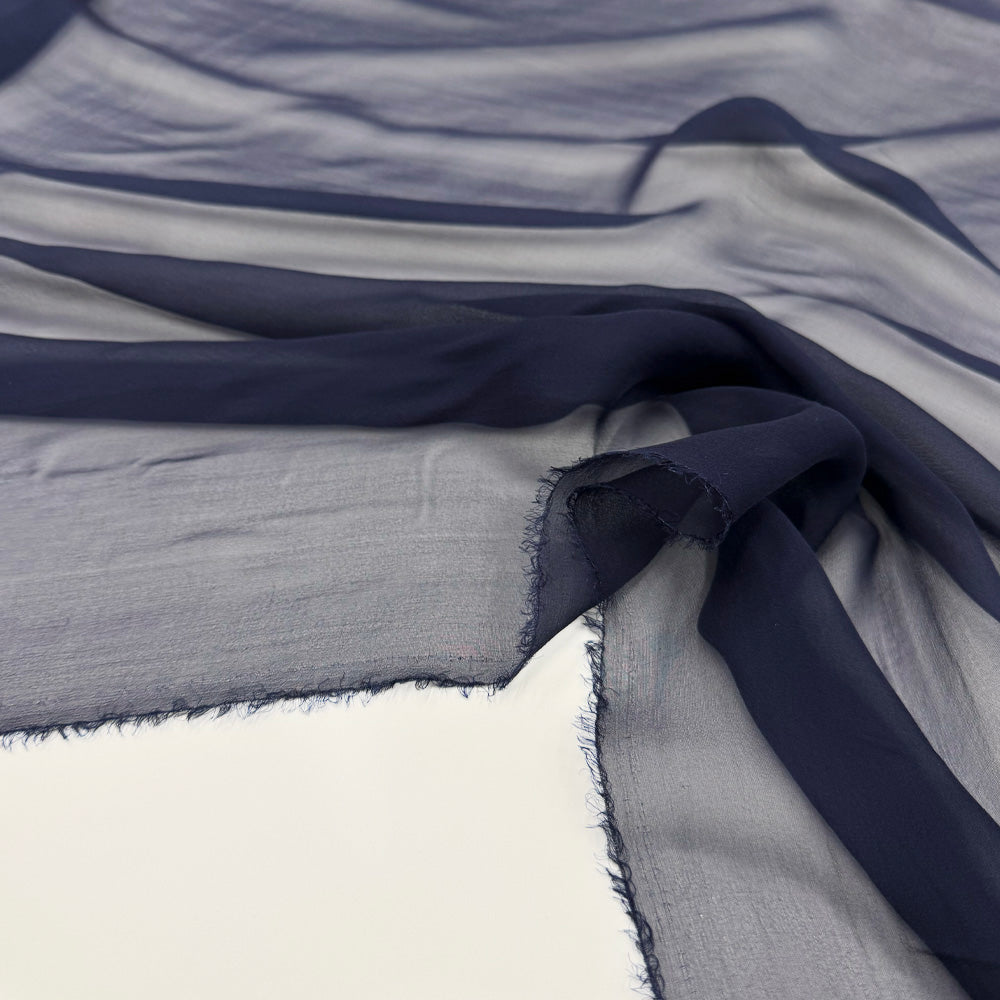 Tissu Mousseline Glacée, Soie - Cristallino