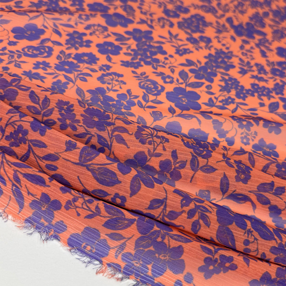Tissu Mousseline Crinkel - Livara