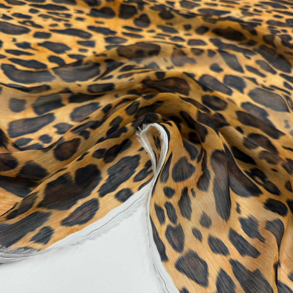 Tissu Mousseline, Viscose - Animalier, Nerina