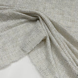 Tissu Tweed, Polyester - 2 coloris, Madreperla