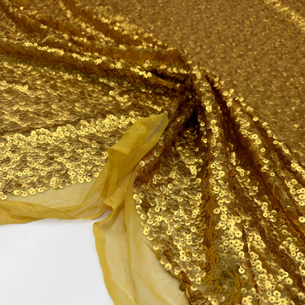 Tissu Tulle Brodé, Paillettes - Divers col, Carla