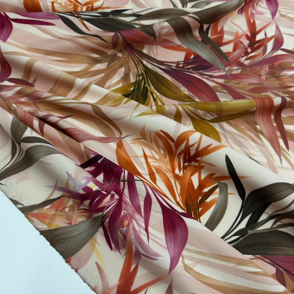 Tissu Néoprène, Piqué - Tropical, Ginevra