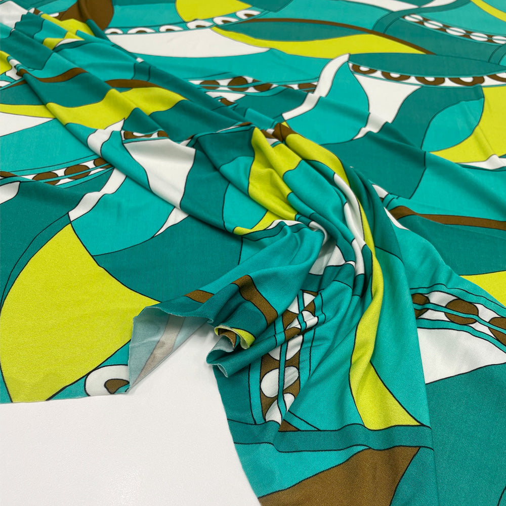 Tissu Jersey Rayonne - Géométrique, Viaggio