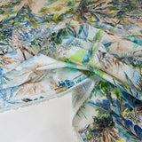 Tissu Popeline, Coton - Tropical, Palmo
