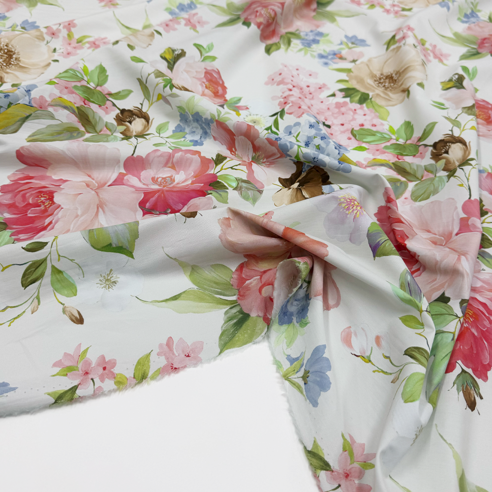 Tissu Popeline, Coton - Amalina
