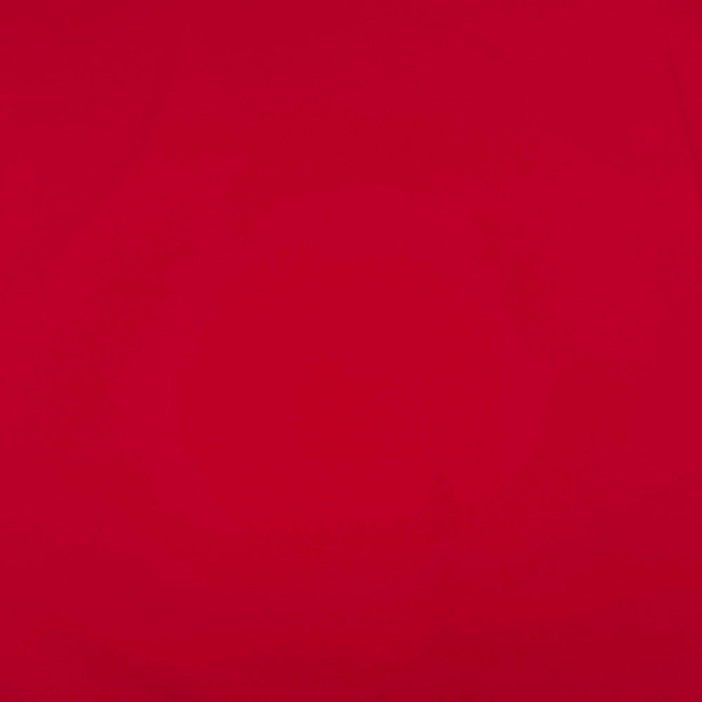 Tissu Popeline, Coton - Rouge, Mano