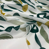 Tissu Ramie - Abstrait Géométrique, Zolla