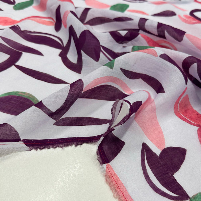 Tissu Ramie - Abstrait Géométrique, Zolla