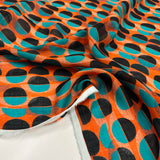 Tissu Ramie - Géométrique, Kilima