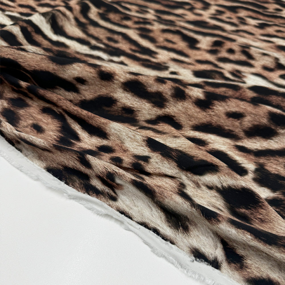 Tissu Twill, Rayonne - Animalier, Sierra