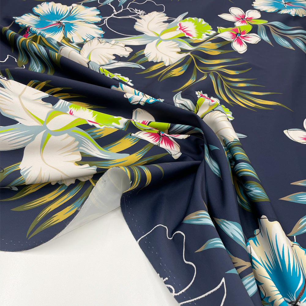 Tissu satin Néoprène - 4 motifs, Opéra