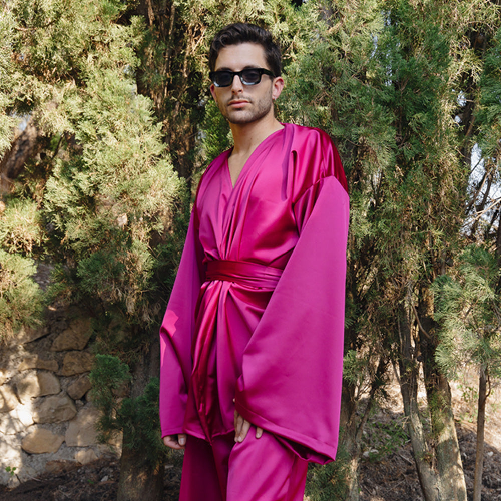 Tissu Satin Razmir Stretch - Turandot
