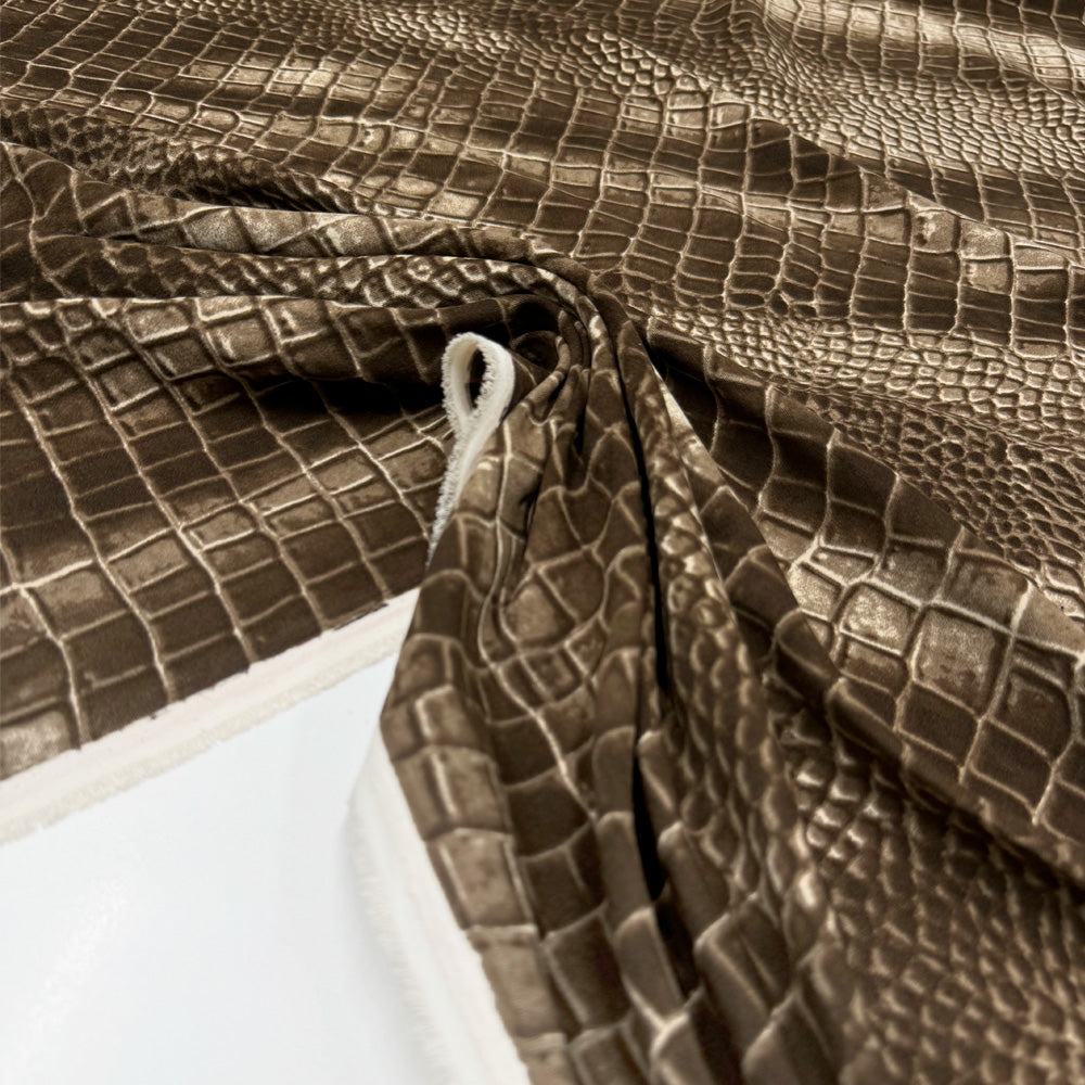 Tissu Velours, Simili-Daim - Animalier, Lizandro