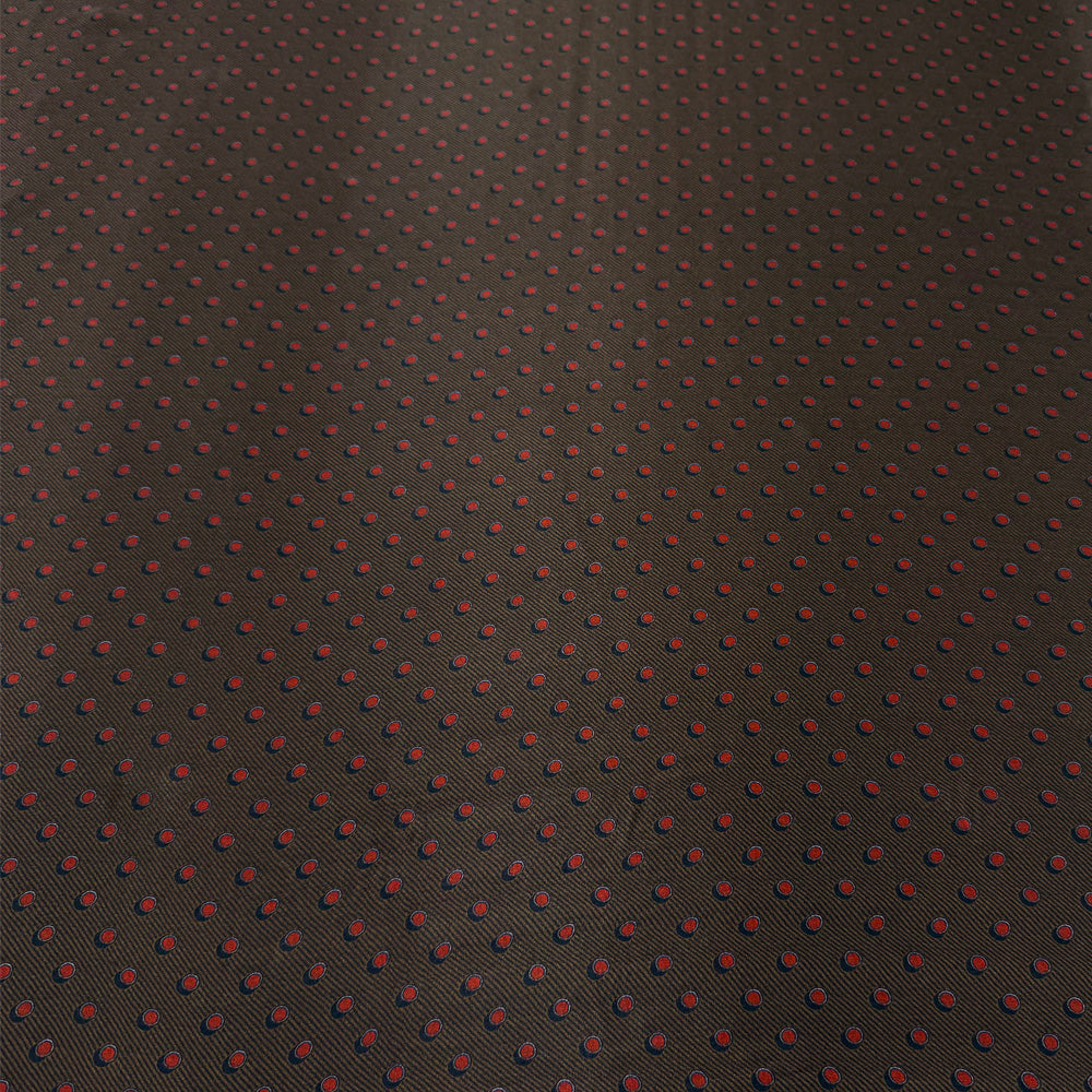 Tissu Satin, Soie - Pois, Gocciato